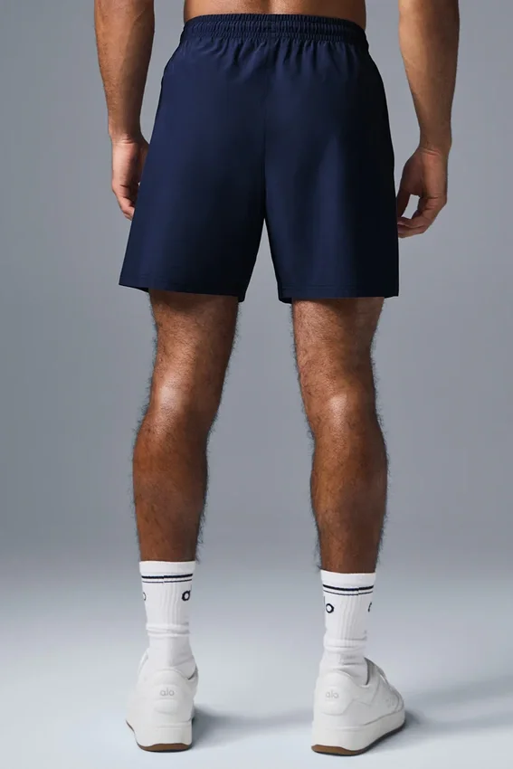 7" Korte broek - Marineblauw