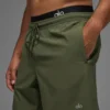 7" Korte broek - Olijfgroen