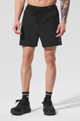 7" Korte broek - Zwart