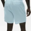 7" linnen jersey Coastal-korte broek - Seaside Blue