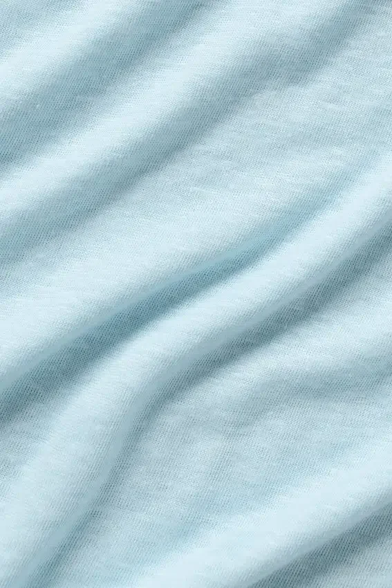 7" linnen jersey Coastal-korte broek - Seaside Blue