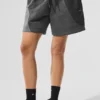 7" Make Waves-korte broek - donker gemêleerd grijs