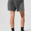 7" Make Waves-korte broek - donker gemêleerd grijs