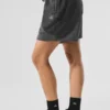 7" Make Waves-korte broek - donker gemêleerd grijs