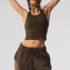 7" Make Waves-korte broek - Espresso Tonal