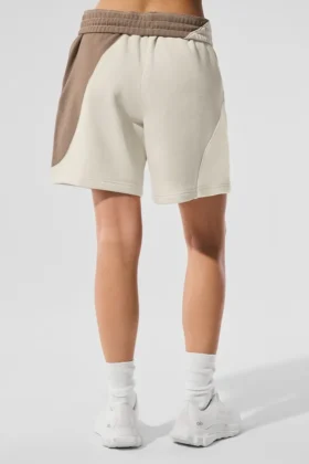 7″ Make Waves-korte broek – ivoor/beige/grijs