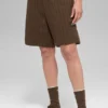 7" Pinstripe Korte broek - Espresso Pinstripe