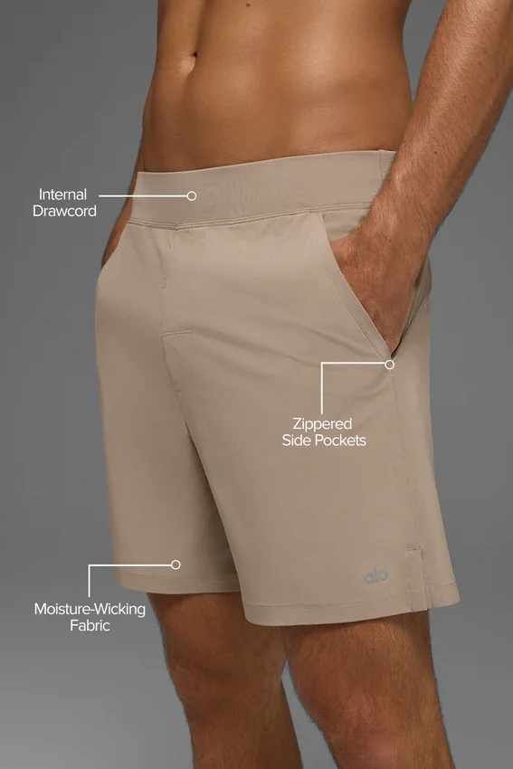 7" Repetition Korte broek - Gravel
