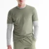7" Repetition-korte broek - Limestone