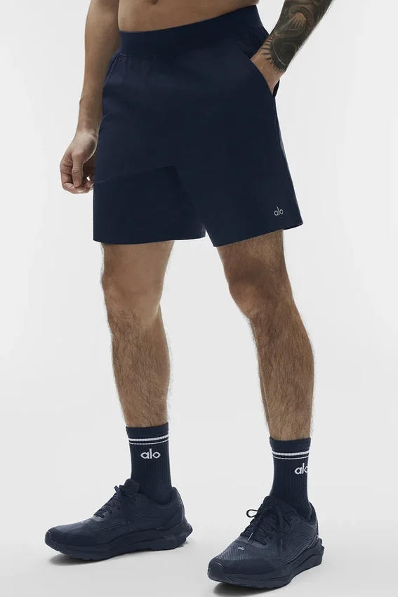 7" Repetition Korte broek - Navy