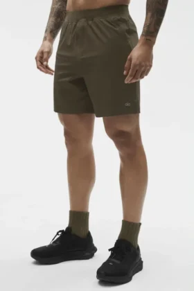 7" Repetition Korte broek - Olive Tree