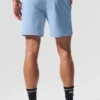 7" Repetition Korte broek - Seashell Blue