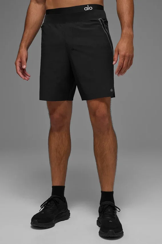 7" Repetition Pro-korte broek - Zwart