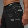 7" Repetition Pro-korte broek - Zwart