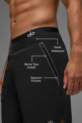 7″ Repetition Pro-korte broek – Zwart
