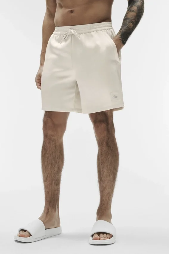 7" Satin Horizon Korte broek - Bone