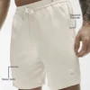 7" Satin Horizon Korte broek - Bone