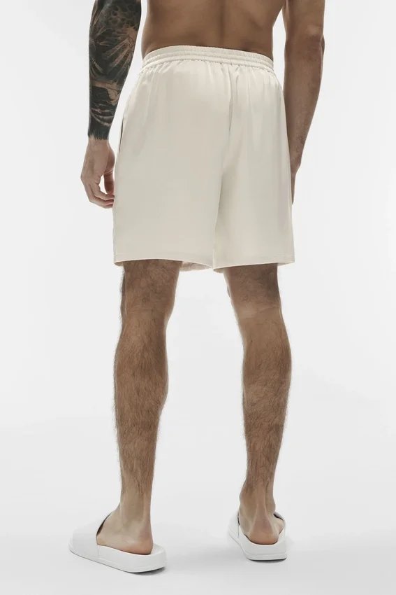 7" Satin Horizon Korte broek - Bone