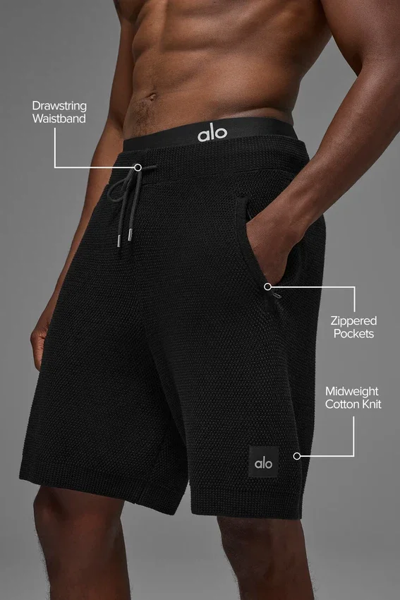 7" Sports Club Truie Korte broek - Zwart
