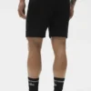 7" Waffle Lounge Korte broek - Black