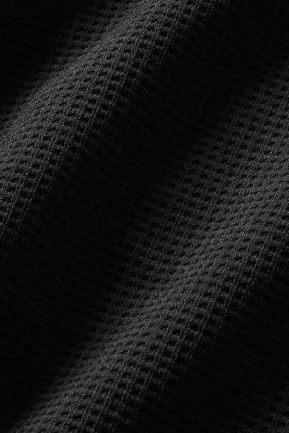 7" Waffle Lounge Korte broek - Black
