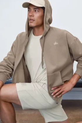 7" Waffle Lounge Korte broek - Bone