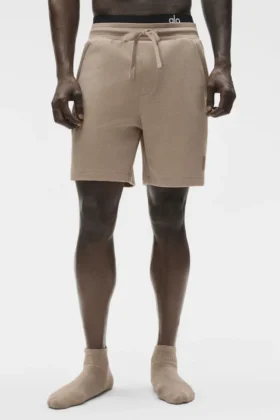 7" Waffle Lounge Korte broek - Gravel
