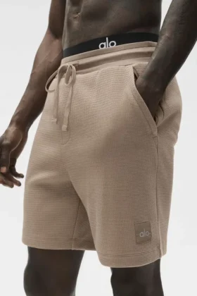 7″ Waffle Lounge Korte broek – Gravel