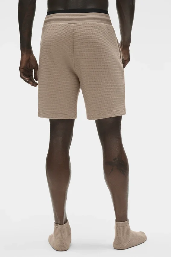7" Waffle Lounge Korte broek - Gravel