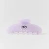 90'S Claw Clip - Licht Provence-blauw marmer