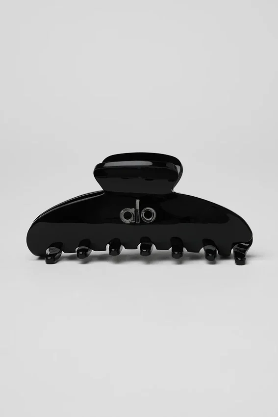 90's Claw Clip - Zwart