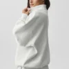 Accolade 1/4 Zip-trui - White Heather