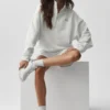 Accolade 1/4 Zip-trui - White Heather