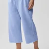 Accolade Cutoff-joggingbroek - Licht Provence-blauw