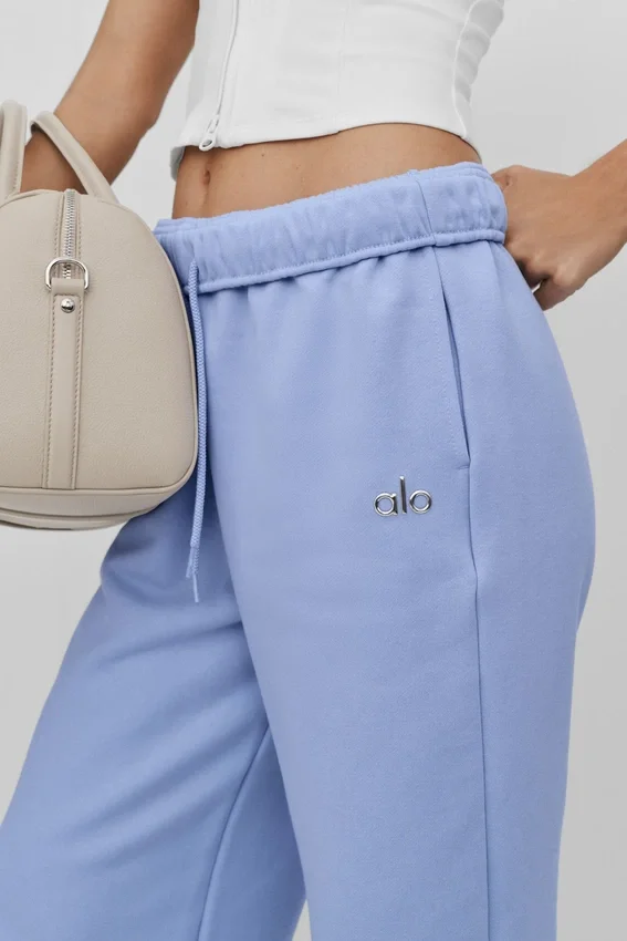 Accolade Cutoff-joggingbroek - Licht Provence-blauw