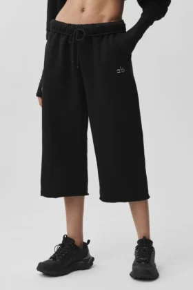 Accolade Cutoff-joggingbroek - Zwart