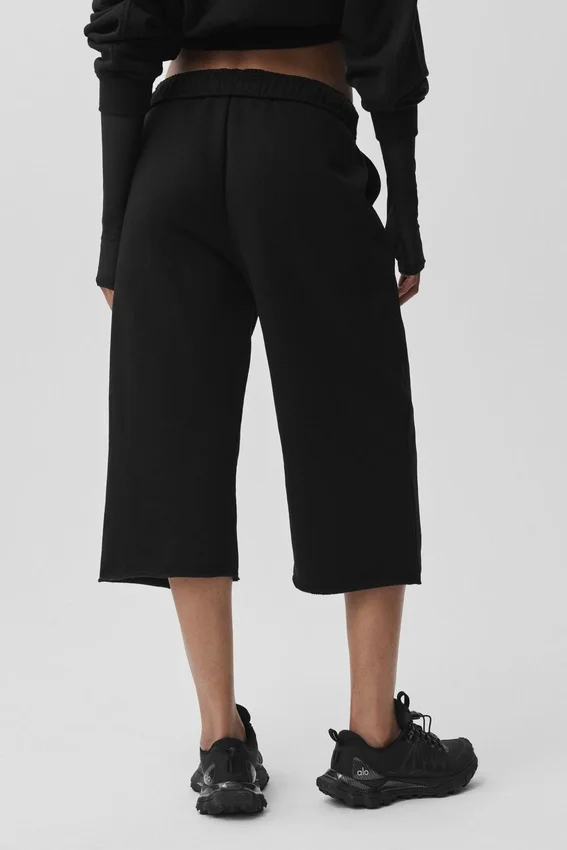 Accolade Cutoff-joggingbroek - Zwart