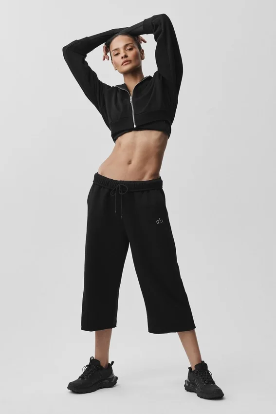 Accolade Cutoff-joggingbroek - Zwart
