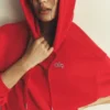 Accolade Hoodie - felrood