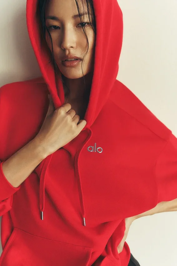 Accolade Hoodie - felrood