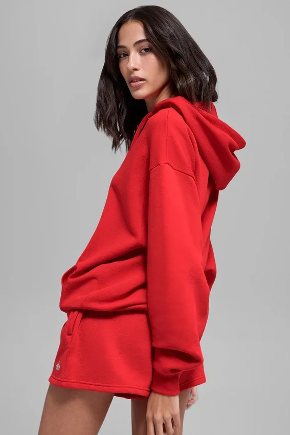 Accolade Hoodie - felrood