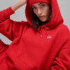 Accolade Hoodie - felrood