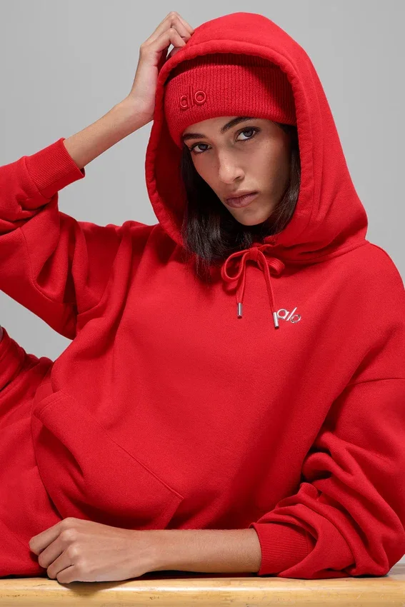 Accolade Hoodie - felrood