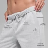Accolade joggingbroek met rechte pijpen - Athletic Heather Grey