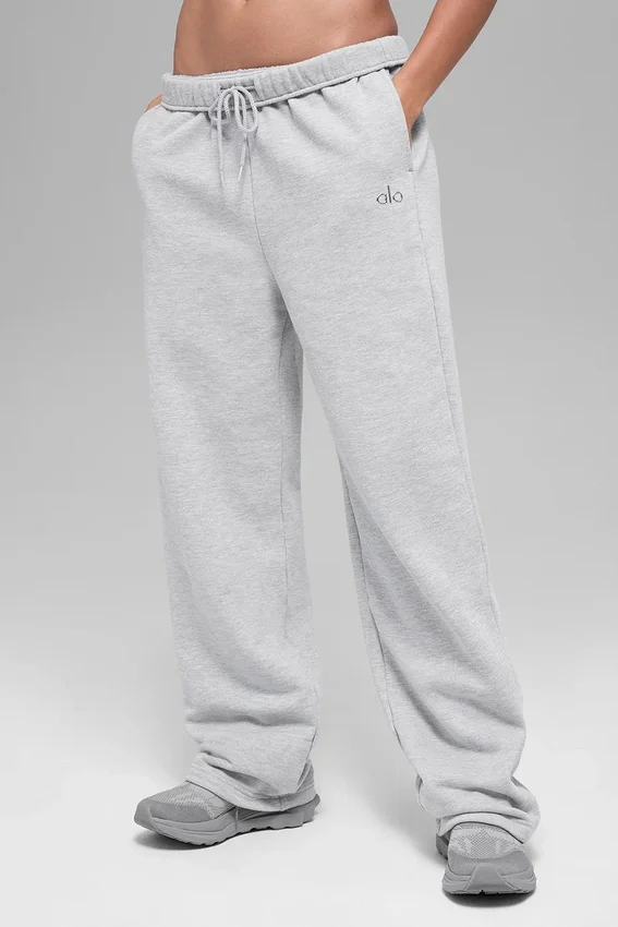 Accolade joggingbroek met rechte pijpen - Athletic Heather Grey