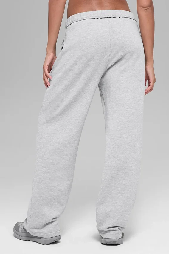 Accolade joggingbroek met rechte pijpen - Athletic Heather Grey