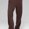 Accolade joggingbroek met rechte pijpen - Brownstone