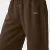 Accolade joggingbroek met rechte pijpen - Espresso