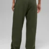 Accolade joggingbroek met rechte pijpen - Green Olive