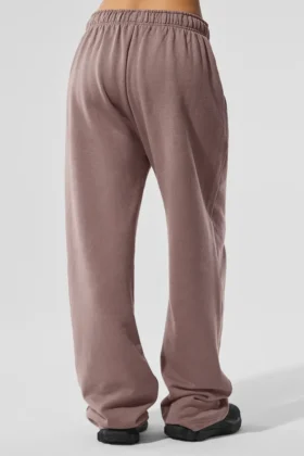 Accolade joggingbroek met rechte pijpen – Mushroom